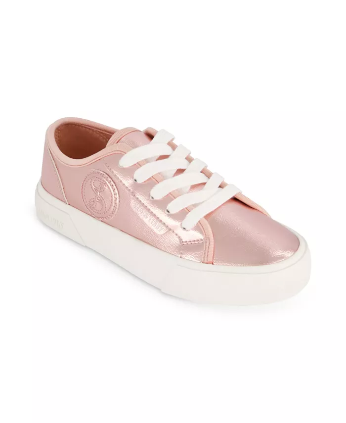 

Sam & Libby Little and Big Girls Davie Dina Court Lace Up Sneaker – кроссовки на шнуровке для девочек и подростков Sam and Libby, розовый