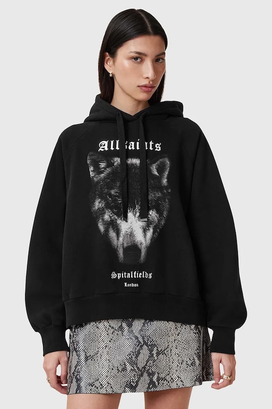 

Толстовка Dawn Talon Allsaints, черный