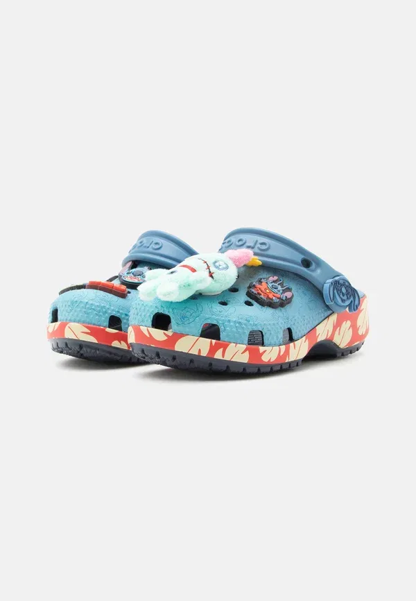 Тапочки Stitch Crocs, разноцветные — фото 4