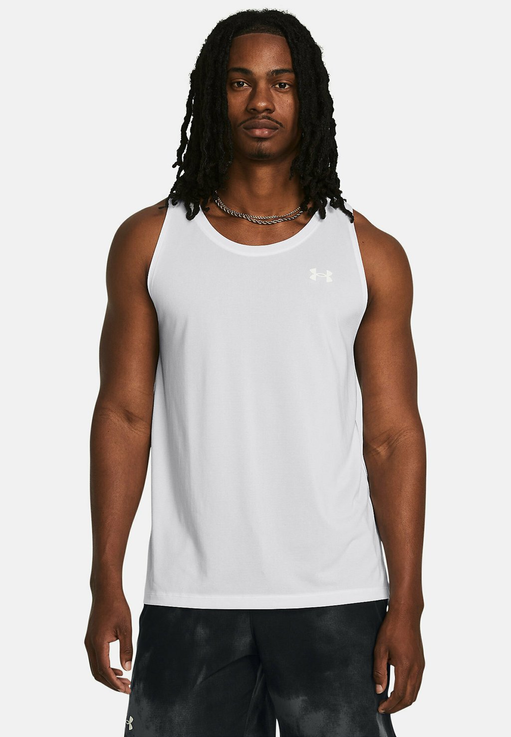 

Топ LAUNCH SINGLET Under Armour, цвет white