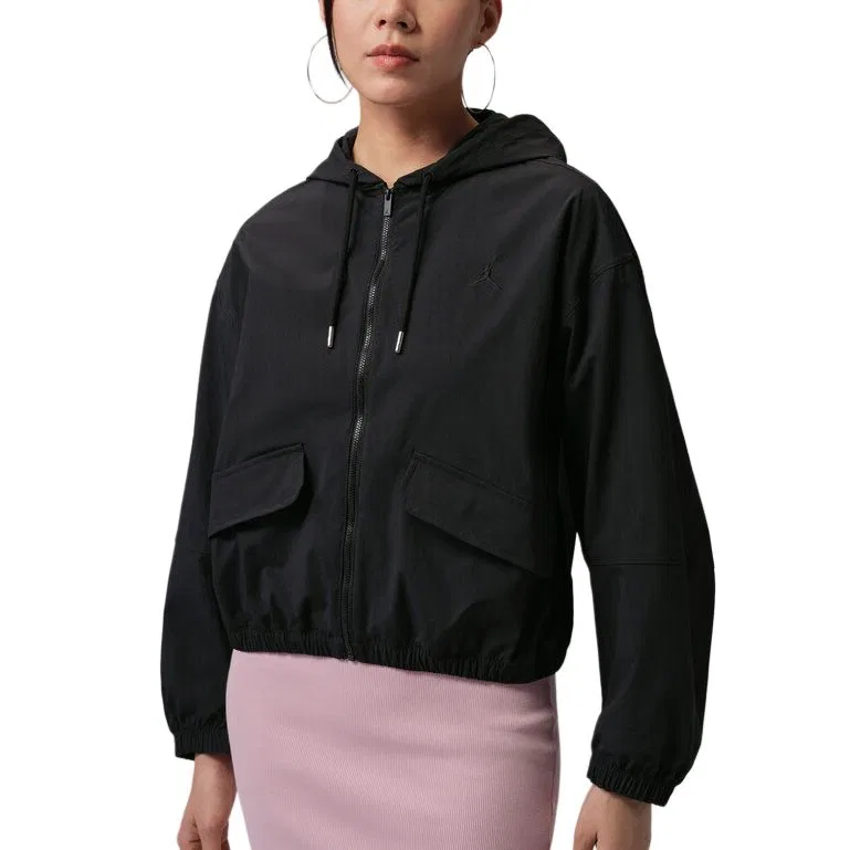 Куртка женская Black hooded moderate Jordan