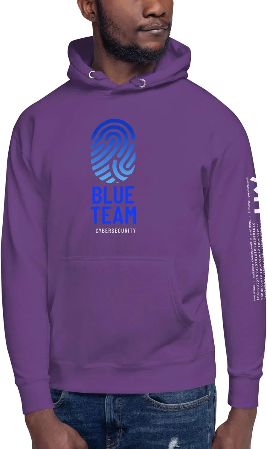 Худи Unisex, Cyber Security Blue Team v2, Generic, Purple