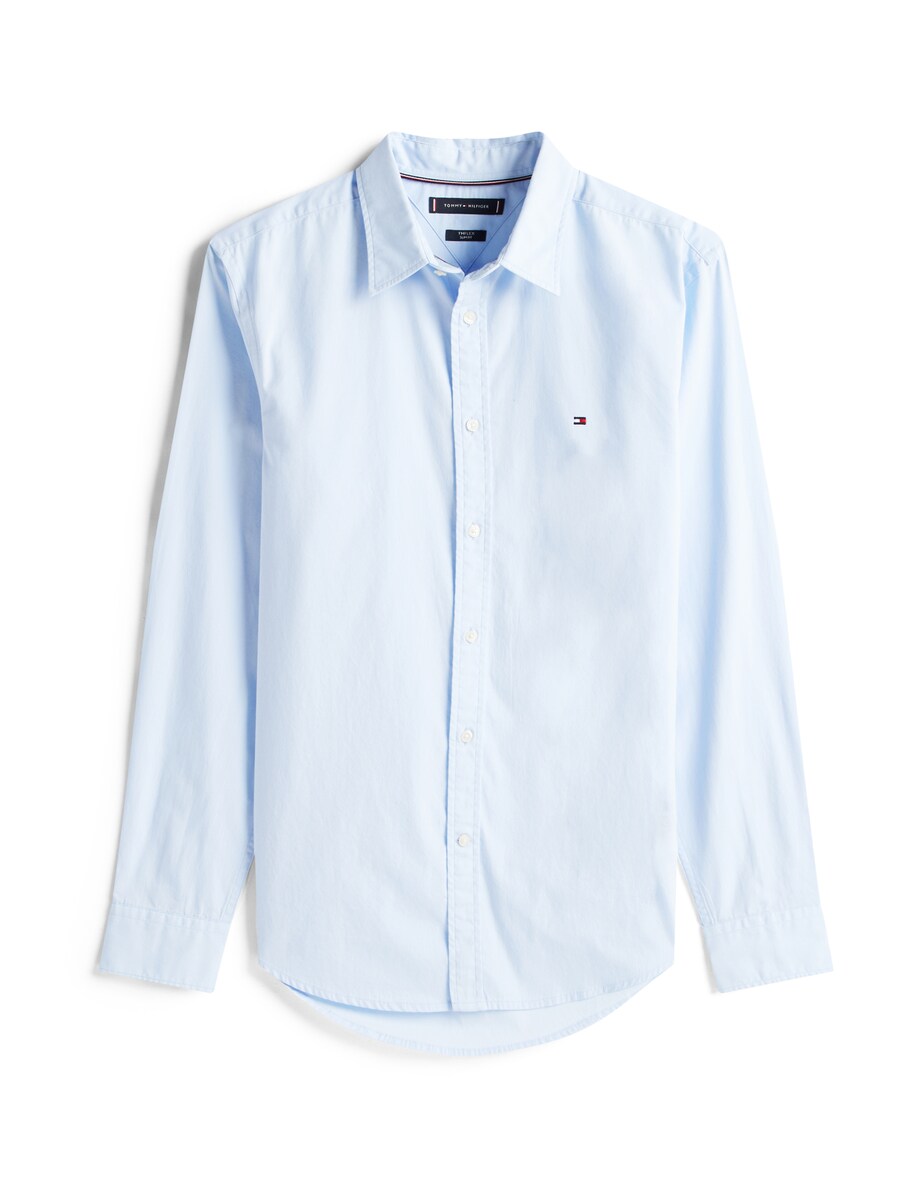 

Рубашка Slim Fit на пуговицах TOMMY HILFIGER FLEX, светло-голубой