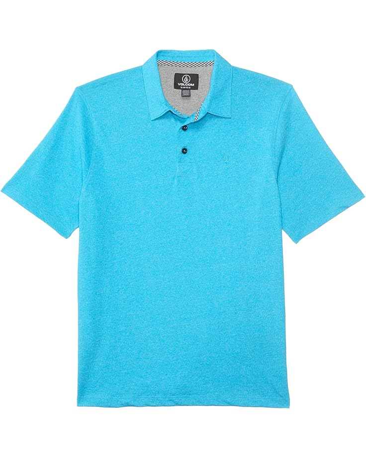 

Футболка Volcom Kids Wowzer Polo S/S Tee, цвет Clearwater