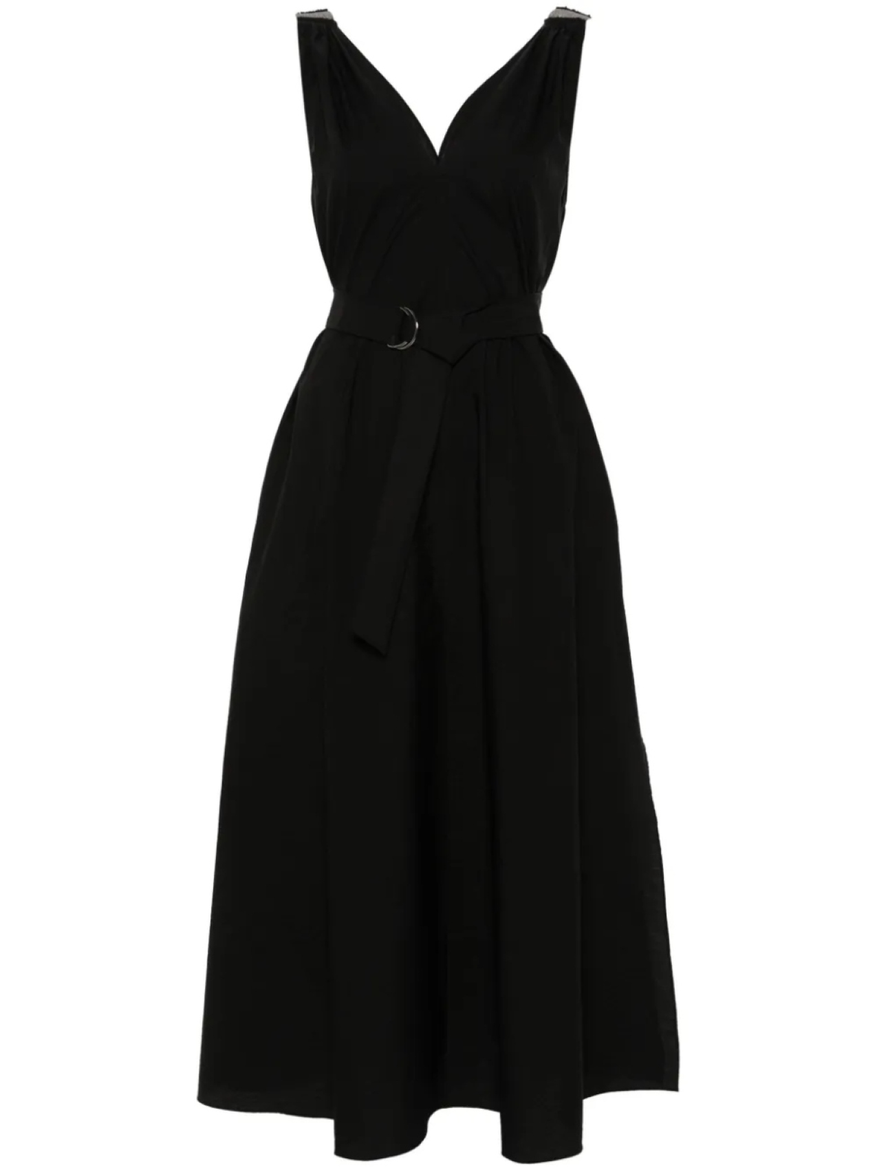 

Brunello Cucinelli платье с поясом, черный