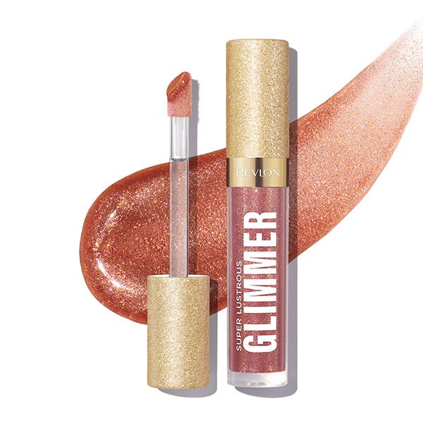 

Блеск для губ с многомерным эффектом REVLON Super Lustrous Glimmer Gloss, 005 Glazed Almond