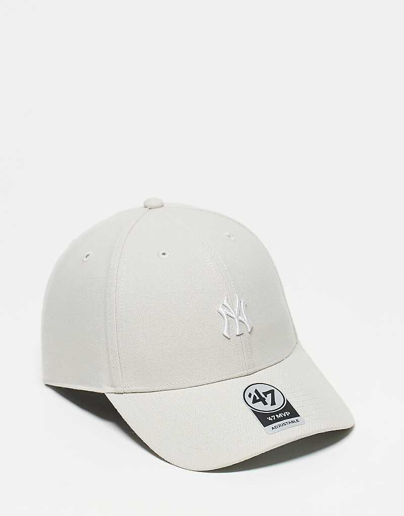 

47 Brand – New York Yankees – Белая бейсболка с небольшим логотипом