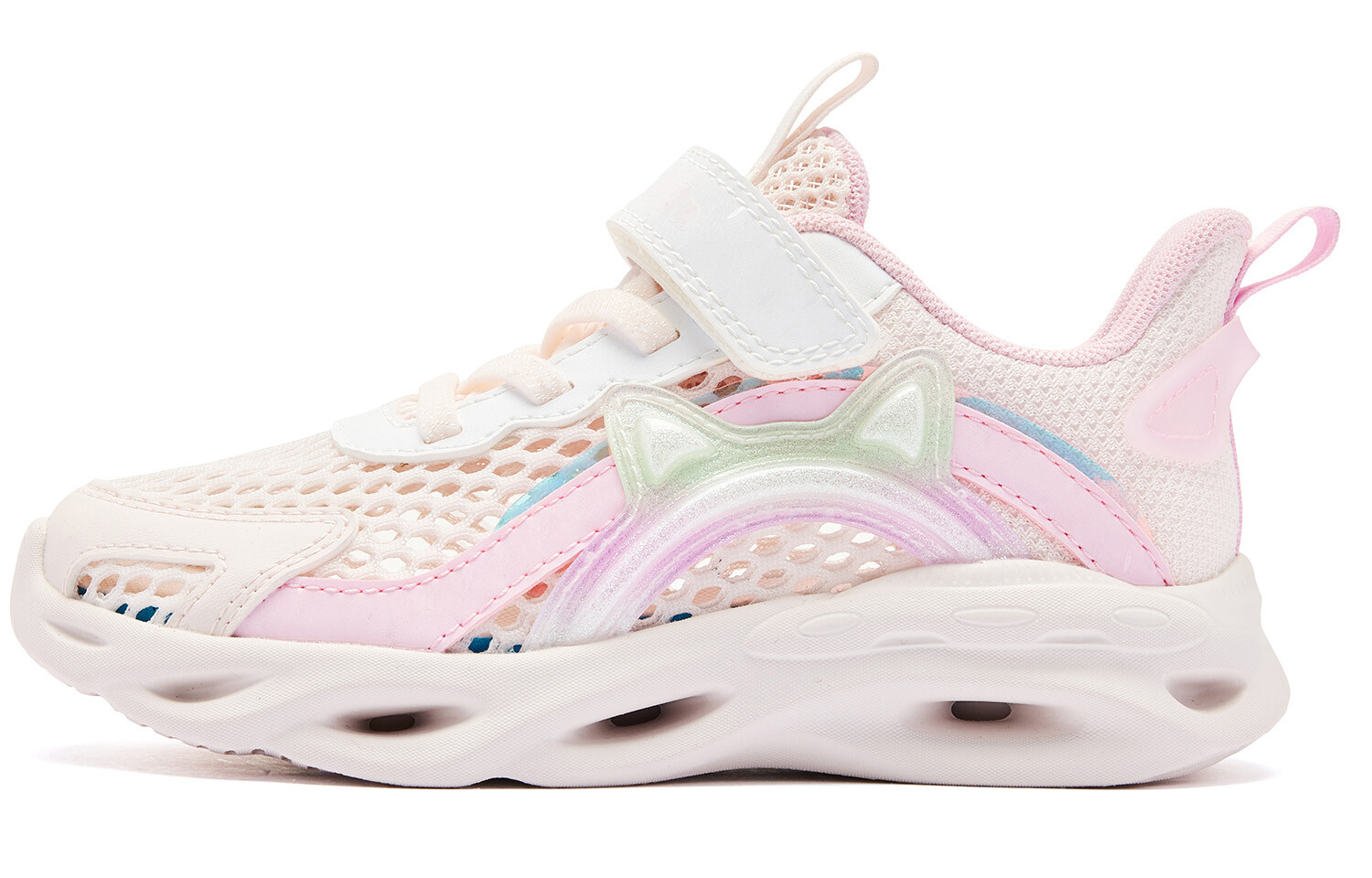 

Детские кеды PS Low-top розовые Qiaodan, розовый
