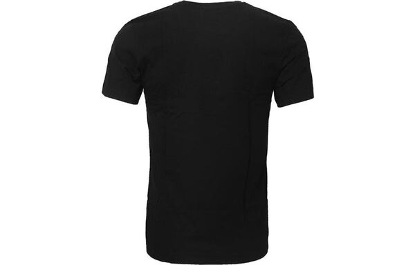Футболка originals pdx classic tee athleisure casual sports alphabet printing round neck short sleeve black Adidas, черный — фото 2