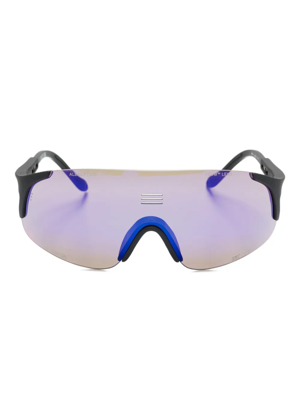 

Солнцезащитные очки с большой защитной оправой Alba Optics, черный