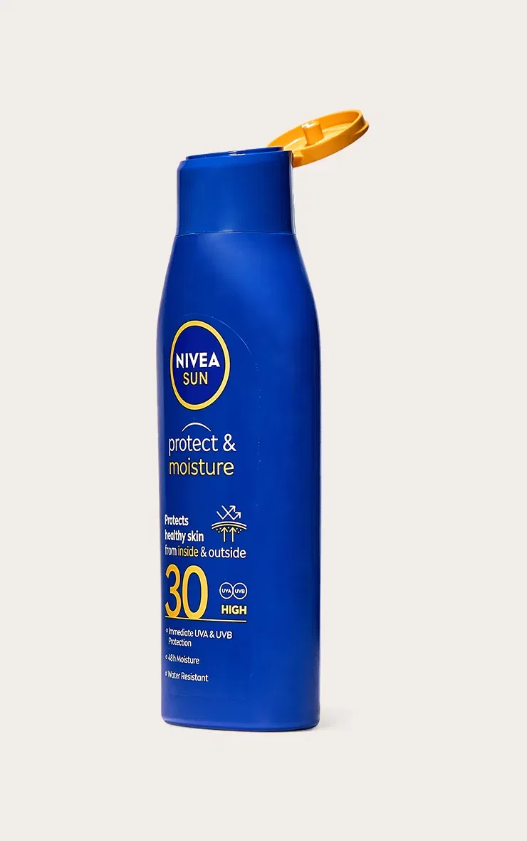 Солнцезащитный лосьон SPF 30 Nivea Prettylittlething, белый — фото 2