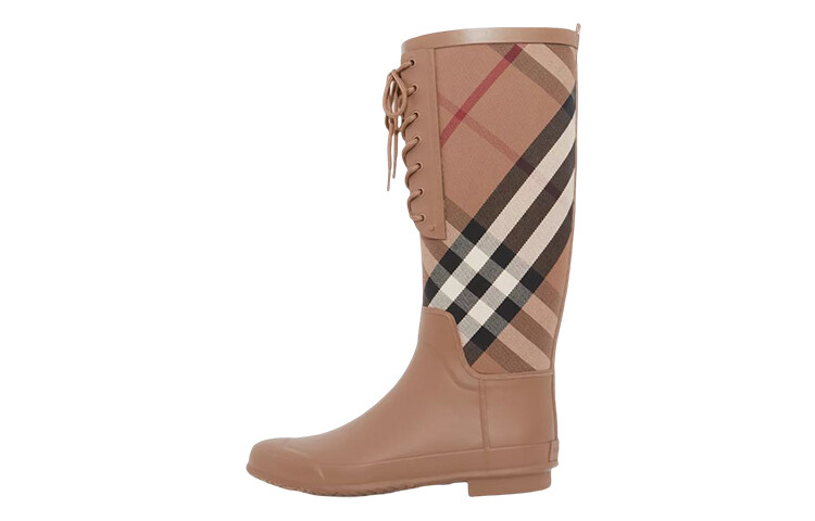 

Сапоги женские до колена Burberry, бежевый
