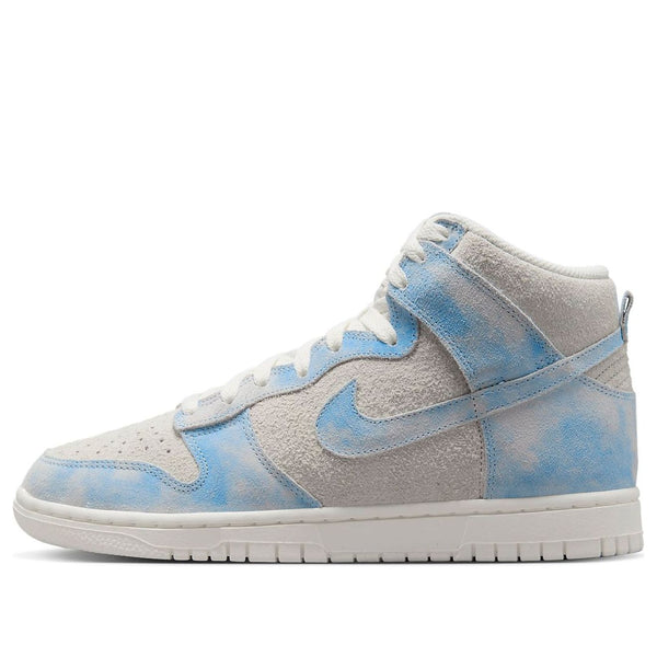 Кроссовки данки высокие se Nike, синий