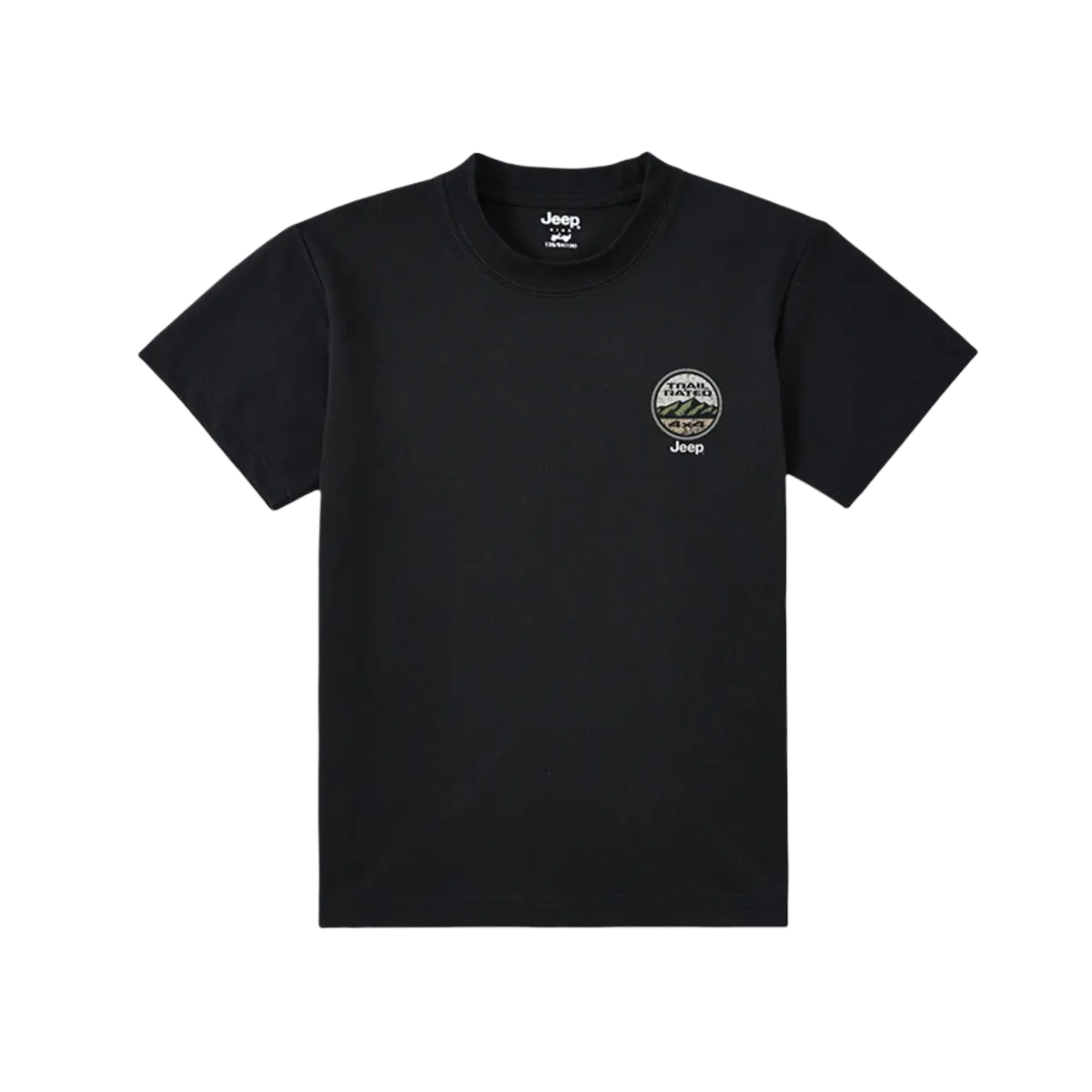 

Футболка для детей Crew Neck Moderate Jeep, черный