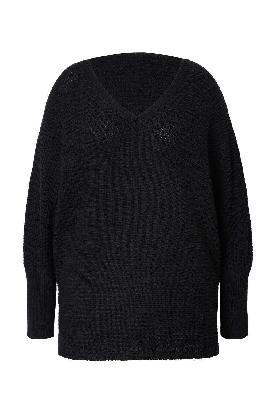 

Тонкий вязаный свитер MIAMODA Sweater, черный