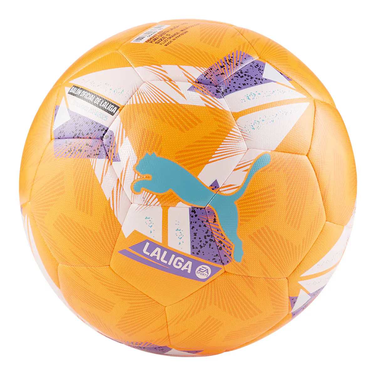 

Футбольный мяч Puma Orbita LaLiga1 Hybrid 2024-2025, оранжевый