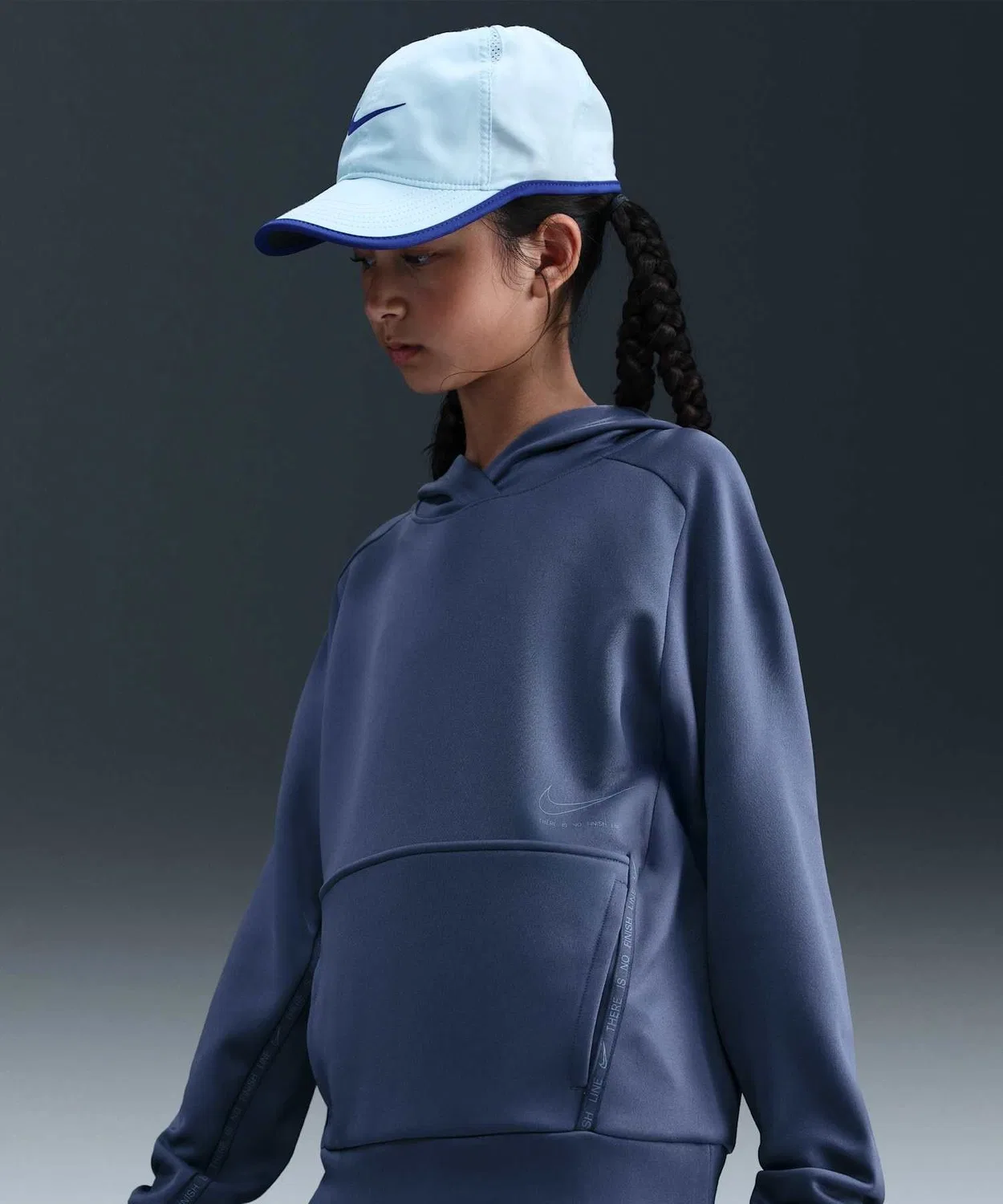 Толстовка Nike Dri-FIT пуловер для детей, цвет Sanded Purple