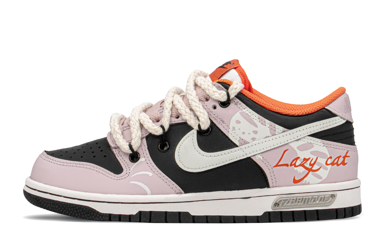

Кроссовки Nike Dunk Skateboard Shoes Women's Low-Top Black Pink