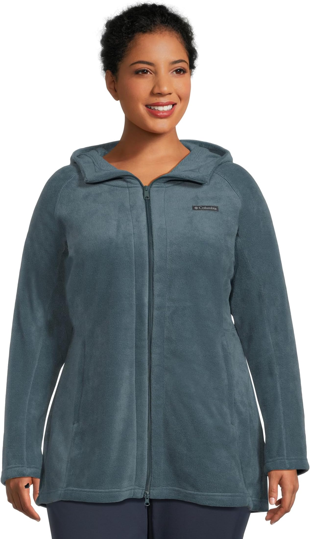 

Худи Columbia Plus Size Benton Springs II Long Hoodie, цвет Everblue