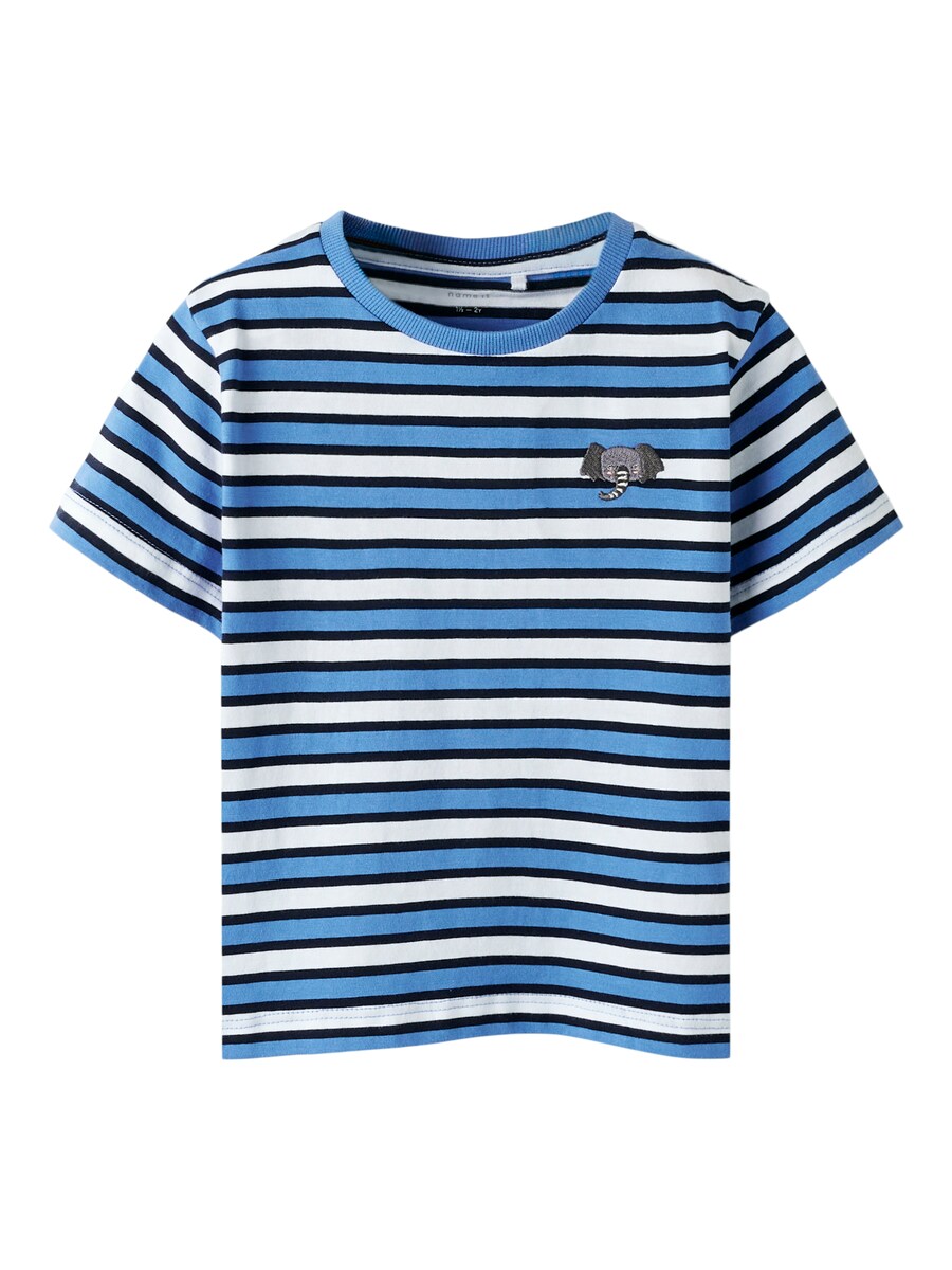 

Рубашка NAME IT NMMJellan, цвет marine blue/Royal blue
