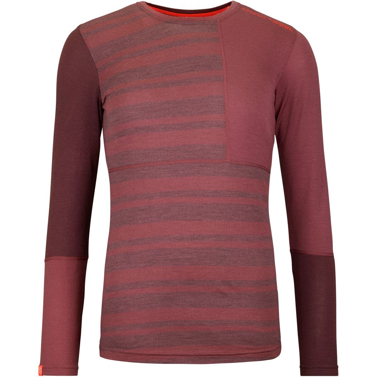 

Топ с длинным рукавом 185 Rock'n'Wool Ortovox, цвет mountain rose