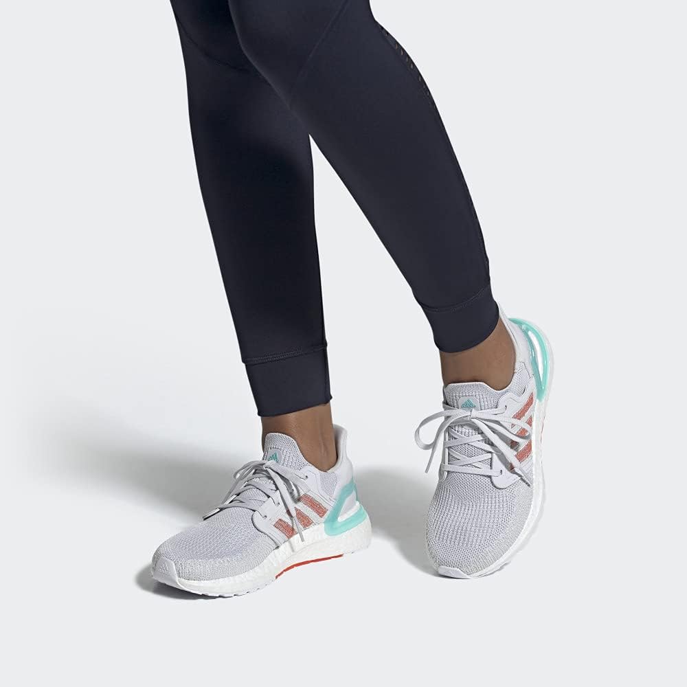 Мужские кроссовки adidas Ultraboost DNA, синий/оранжевый/серый — фото 3