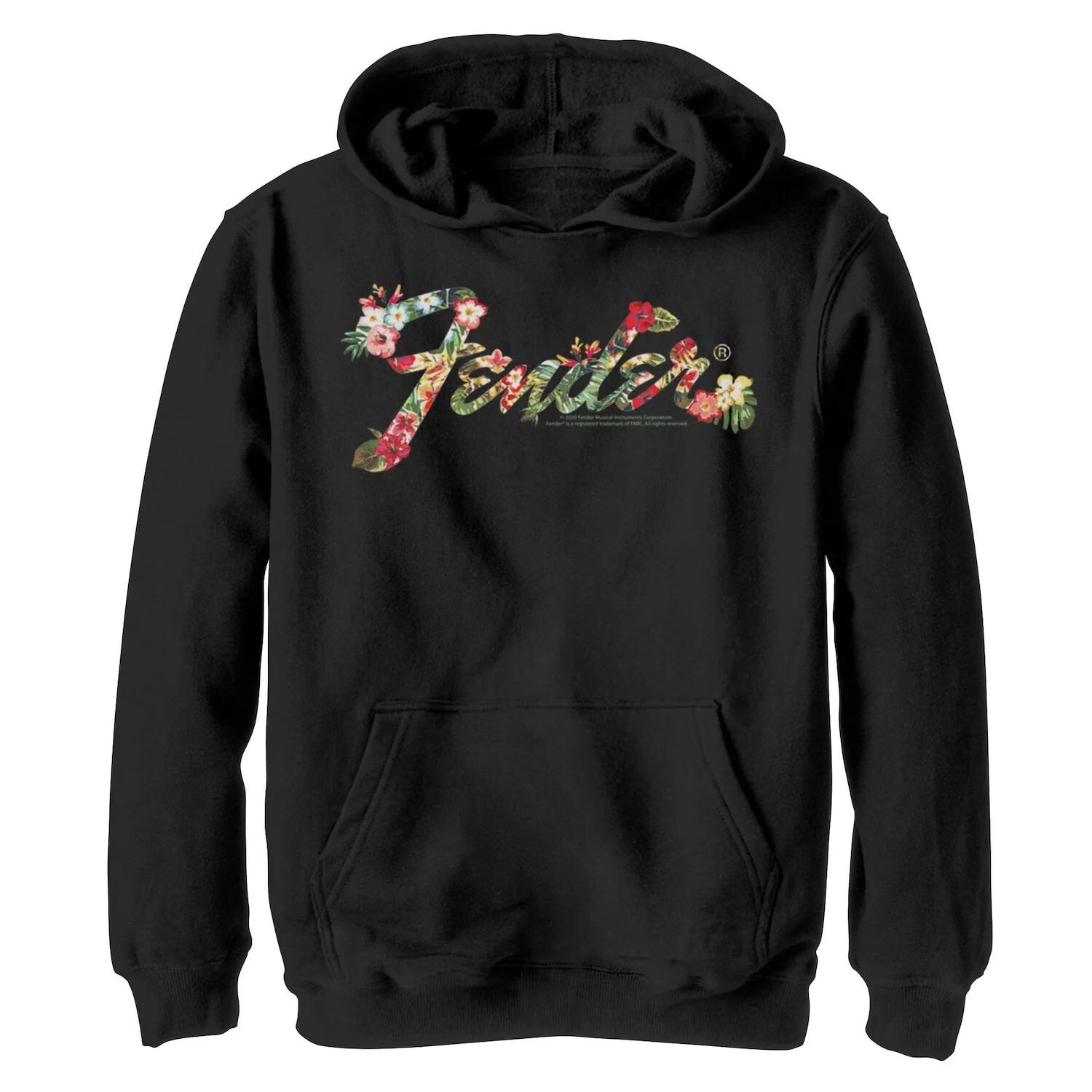 

8-20 Толстовка Fender с тропическим цветочным узором Licensed Character