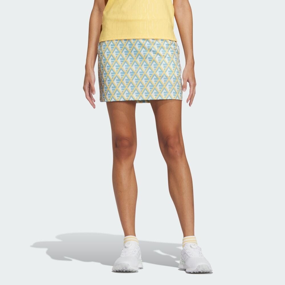 

Юбка Adidas Multicolored BOS Print Skirt, цвет Semi Blue Burst