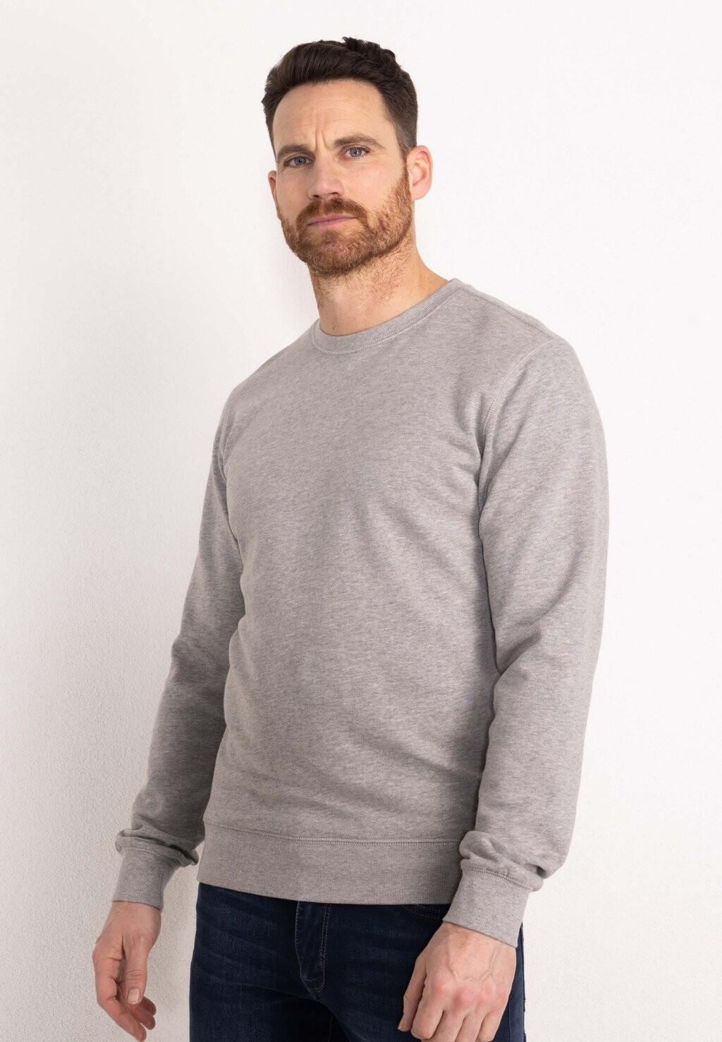 

Толстовка Essential Crewneck Petrol Industries, цвет light grey melee
