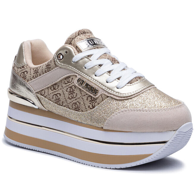 

Кроссовки Guess Hansin2, золото, Золотой, Кроссовки Guess Hansin2, золото