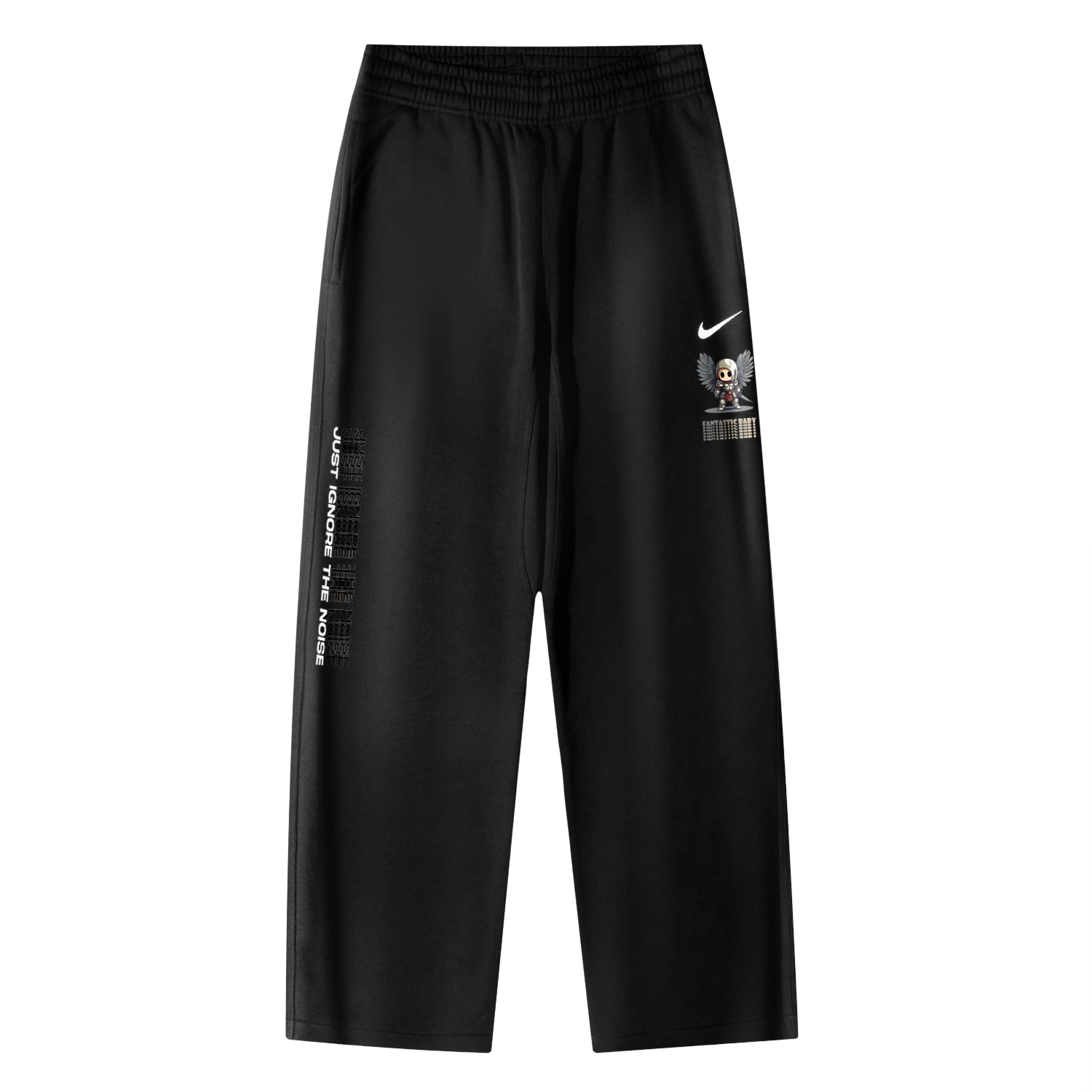 

Nike Клубные брюки AS OH Pant Swoosh NF вязаные спортивные штаны Unisex черные