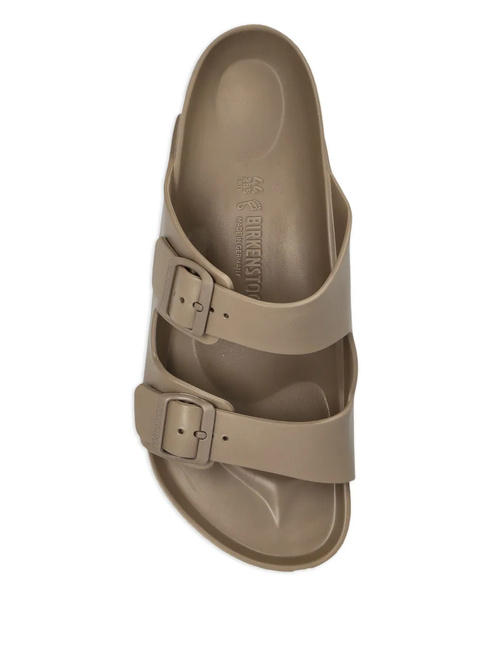 Шлепанцы Arizona с пряжками BIRKENSTOCK, коричневый — фото 3