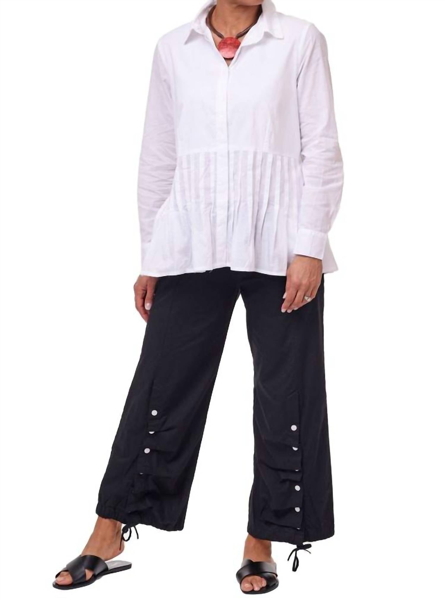 

Блузка Gala в белом цвете Tulip Clothing