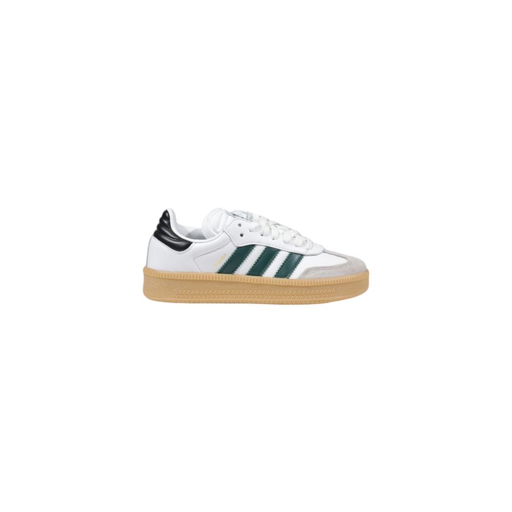 

Белые кожаные кроссовки Adidas