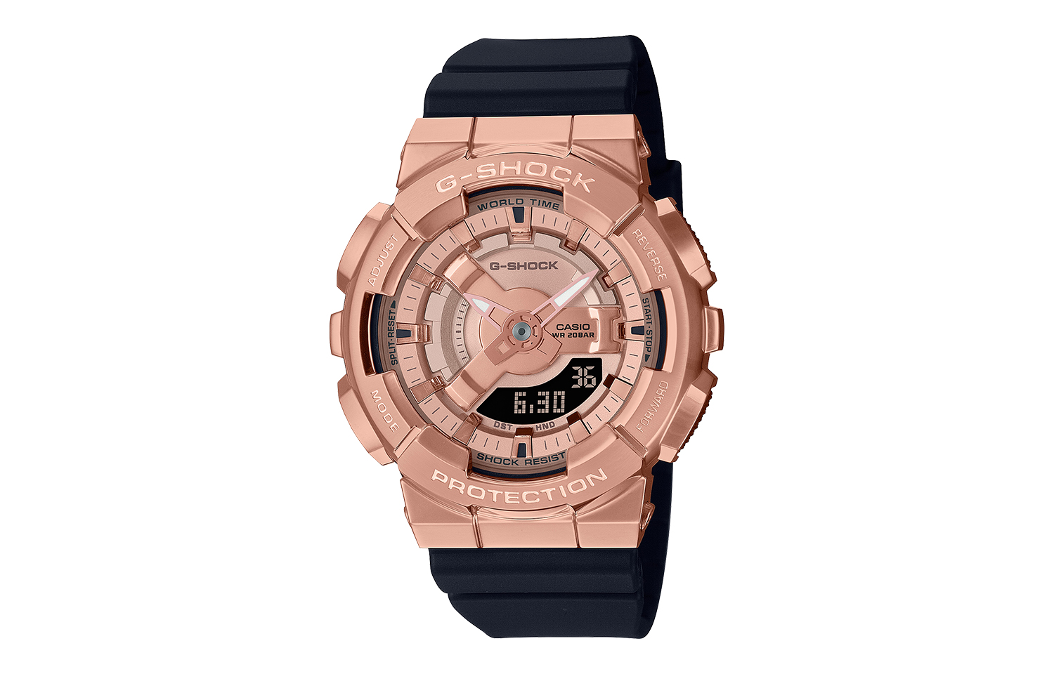 

CASIO Женские часы Full Metal Series, розовые, GM-S110PG-1APR
