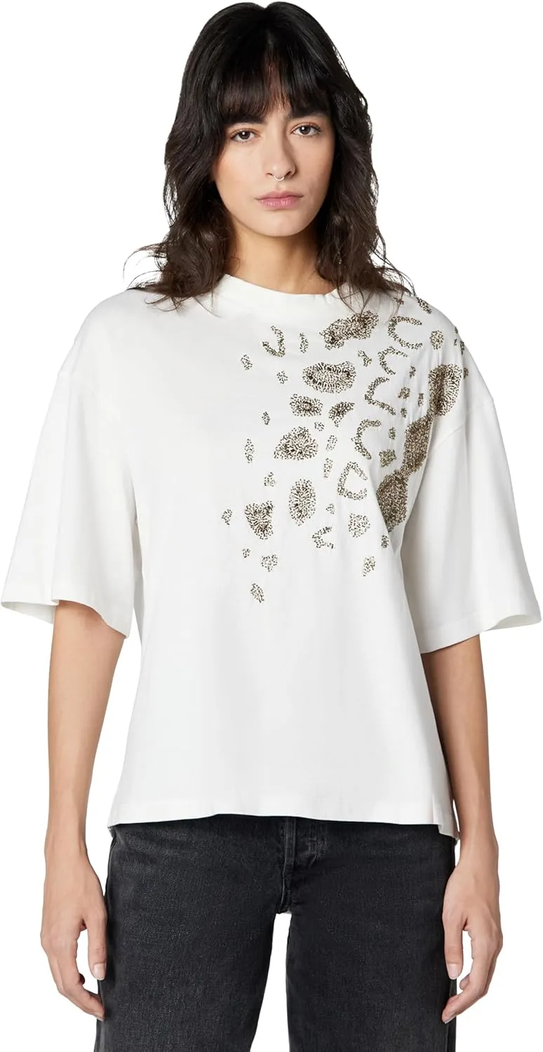 

Allsaints Женская Футболка Flow Emb Amelie