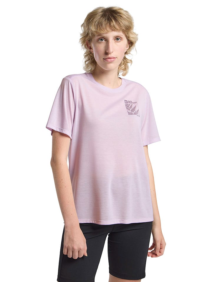 

Jack Wolfskin Функциональная рубашка "Воннан" сиреневого цвета