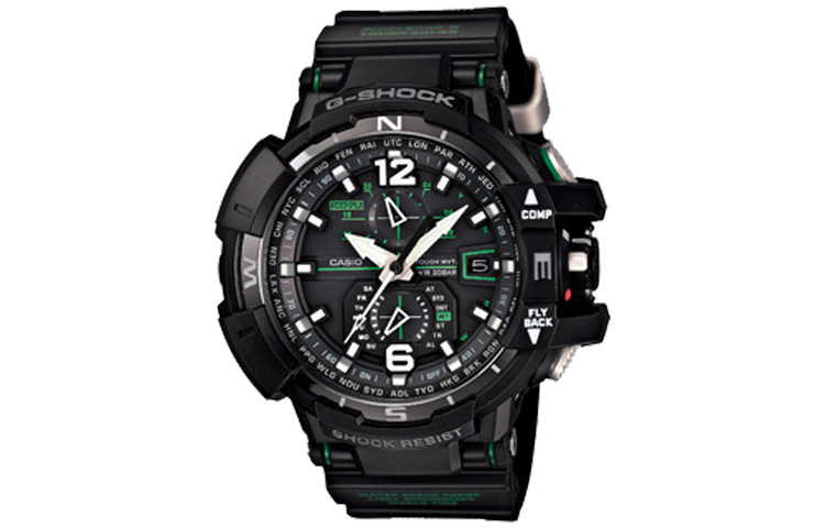 

CASIO Часы Men MASTER OF G-AIR Series Black Watch GW-A1100-1A3ER