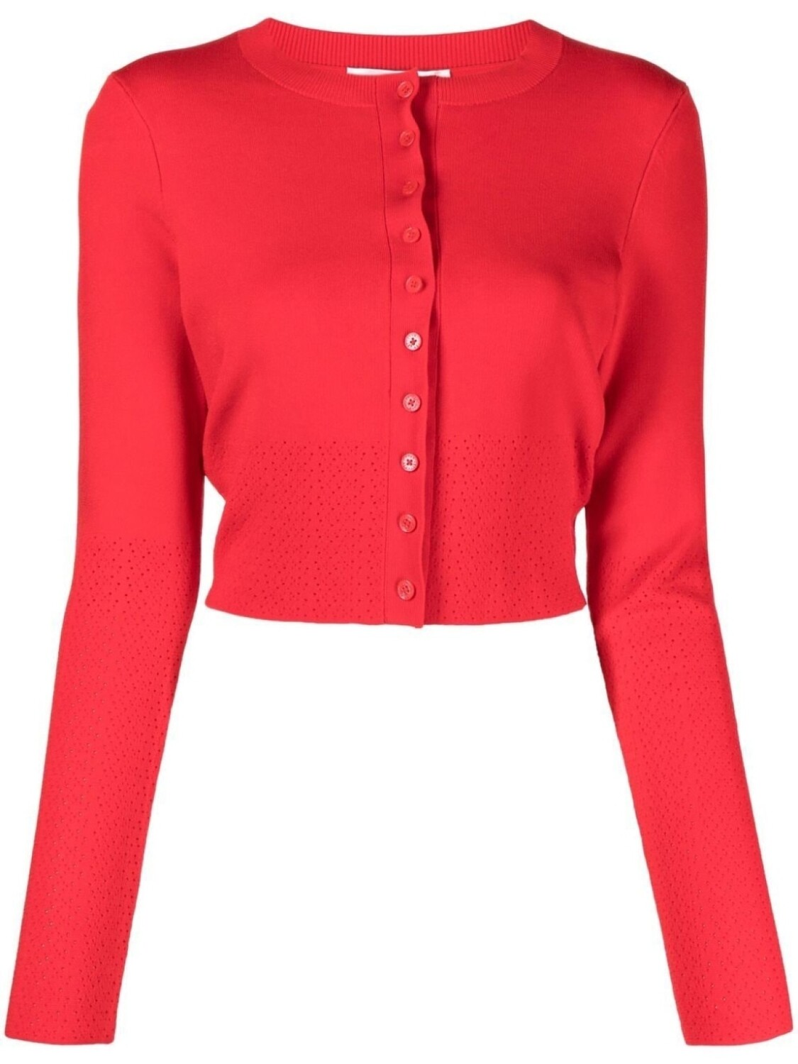

Victoria Beckham укороченный кардиган, красный