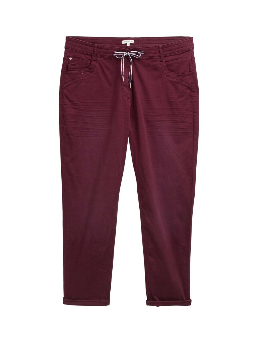 

Узкие брюки TOM TAILOR, Dark red