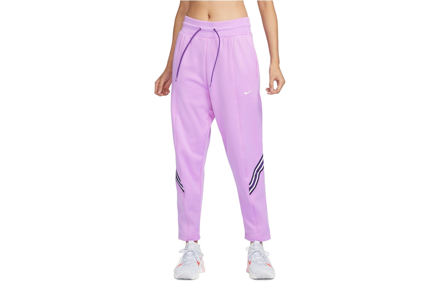 

Женские спортивные штаны Therma-FIT One Knit, фуксия Nike