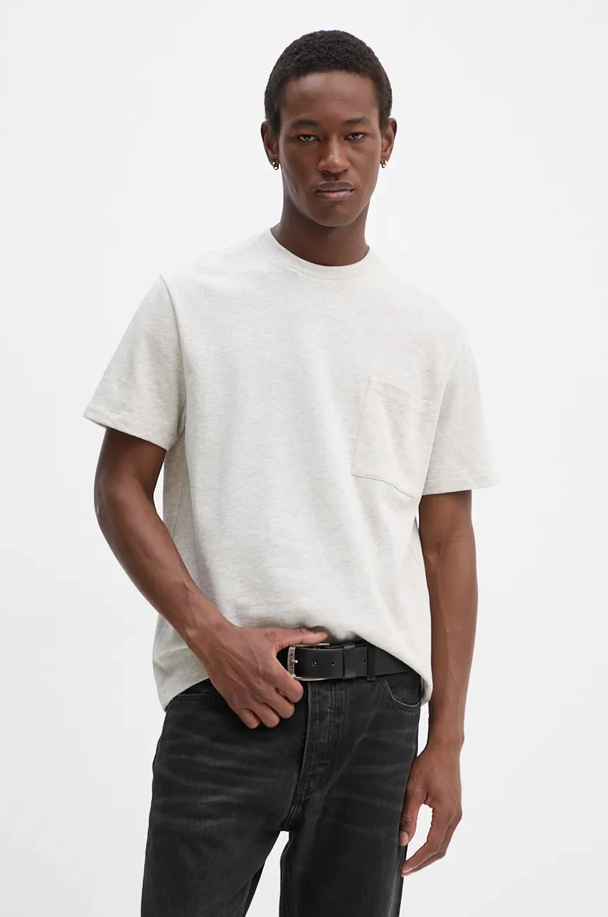 

Хлопковая футболка Johnny T-Shirt A.P.C., серый