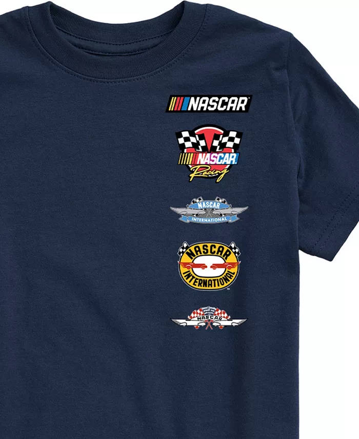 Футболка с принтом "Racing Logos" для мальчиков старшего возраста NASCAR — фото 3