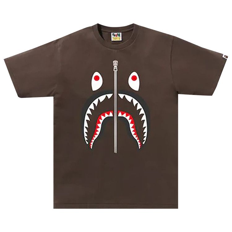 

Футболка BAPE Shark Tee, Brown