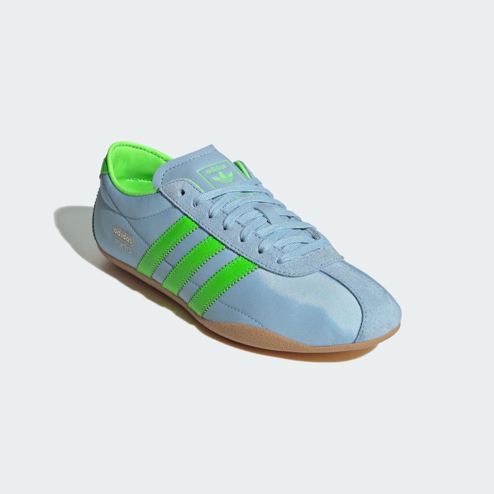 Кроссовки Adidas Tokyo Shoes, цвет Clear Sky/Solar Green/Gum — фото 4
