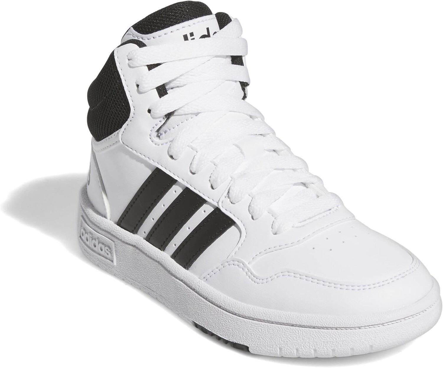 

Кроссовки Adidas Hoops 3.0 Mid, цвет White/Black/Black