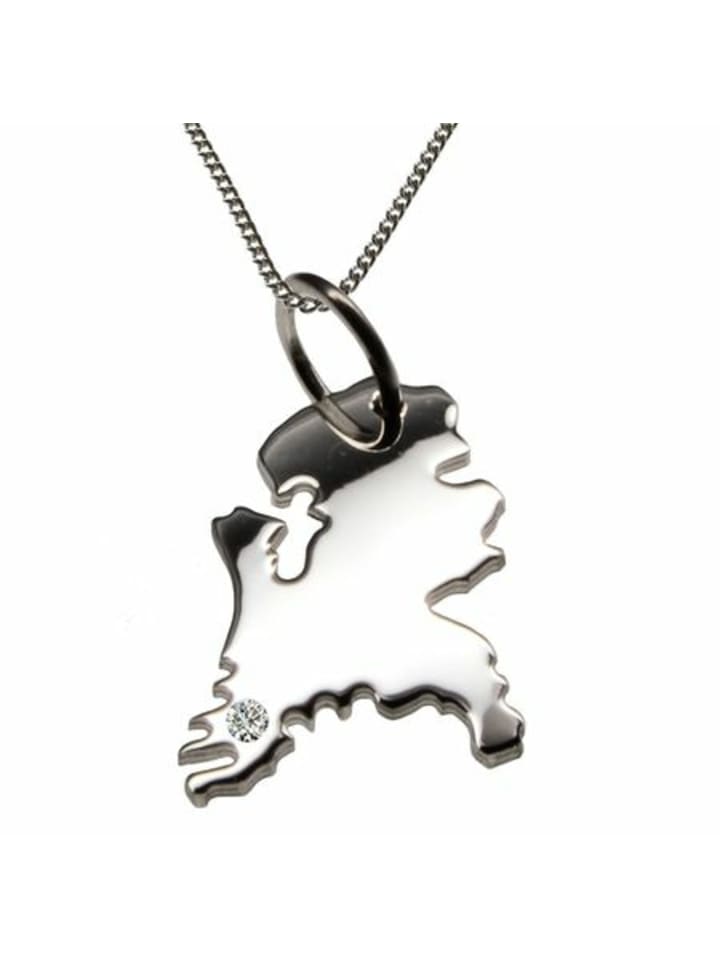 

Schmuckador Цепочка 50 см + Голландия с бриллиантом из серебра 925 пробы