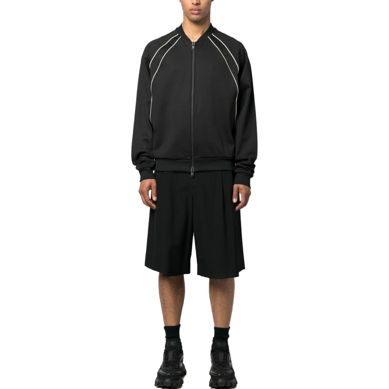Y-3 Застёгивающаяся на молнию куртка с длинными рукавами, Black — фото 3