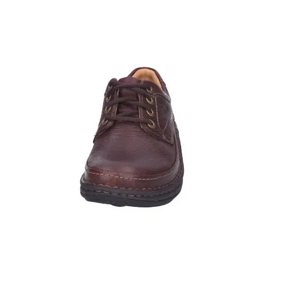 Кроссовки шнурованные Clarks, коричневый — фото 4