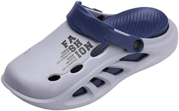 

Унисекс садовые сабо, туфли, шлепанцы, сандалии для мужчин и женщин. Садовые сабо с поддержкой свода стопы, удобные обувь для садоводства, шлепанцы для пляжа Hhhchpm, серый